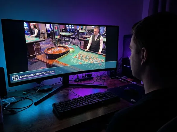 Live casino spelen bij Grosvenor Casino Tottenham